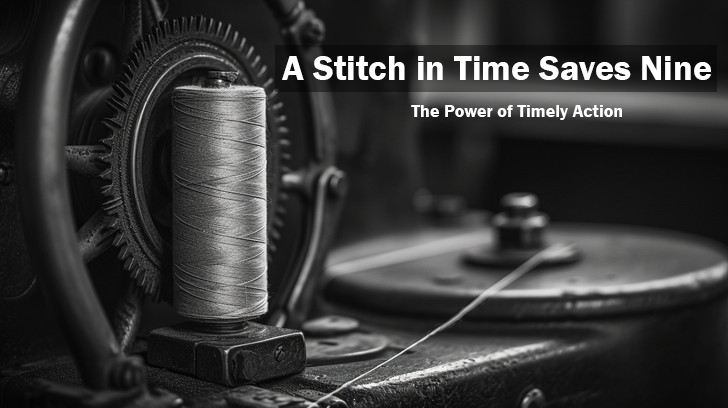 aa-3 A Stitch in Time Saves Nine: The Power of Timely Action"