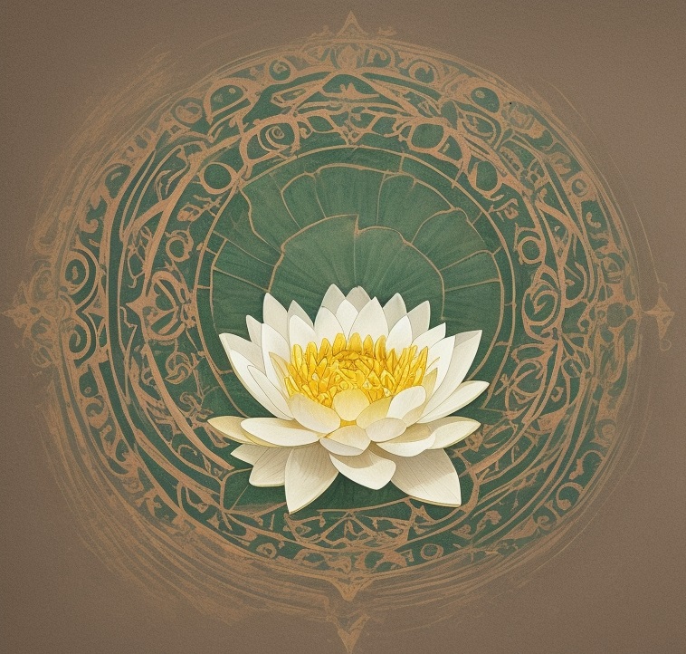 DreamShaper_v5_Mindfulness_A_peaceful_eye_or_lotus_1 When You Are Filled With Love, You See Love Everywhere